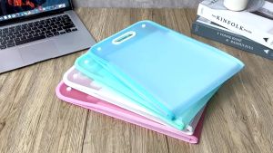 13 Layer Large Capacity Folder File Organizer with Handle Expanding File Folder Vertical Portable Style Multi-Layer A4 Expanding Bag Labeled Paper Folder Waterproof