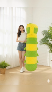 Gấu Bông Sâu Sắc Màu Size 1m2-1m4 Sâu Bông Cao Cấp Đàn Hồi Cực Tốt Gối Ôm Hình Sâu Khổng Lồ Siêu Mềm Quà Tặng Sinh Nhật.