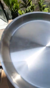 Chảo chảo nướng đa năng CHOCKMEN chảo nướng bánh Pizza chảo inox 316 CAO CẤP chảo inox nguyên khối Đúc chuẩn Châu Âu