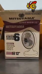 Kipas Angin Mitsuyama 12 inch MS-5544 Desk Fan 6 Kipas meja SNI original