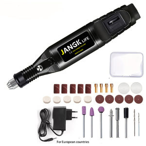 JANGKLIFE Mini Drill Electric Carving Pen Variable Speed Drill Rotary Tools Kit Engraver Pen for Grinding Polishing DIY