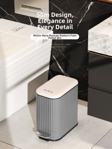 MR.Bin | Aesthetic Pedal Trash Can for Home