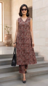 DEBAYU Nayo Sleeveless Cotton Co Ord Set Ethnic Style Size XS to XL Malaysia