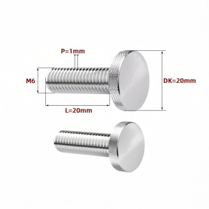 qd | Ốc Vít Đầu Phẳng Rãnh Dọc Có Gân 304 Không Gỉ
