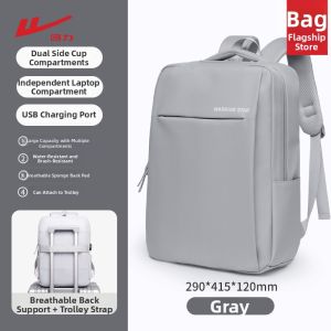 Warrior | Business Travel Commute Large Capacity Backpack 17.3inch