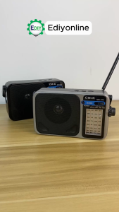 【NEW】Portable Rechargeable 4 Band Strong Radio + Torchlight AM/FM/SW1/SW2 Receiver Music Player Speaker 收音机