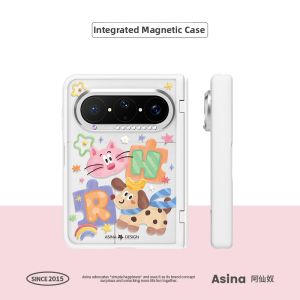 Asina | Cute Full Body Axis Protection Case Anti-drop Magnetic