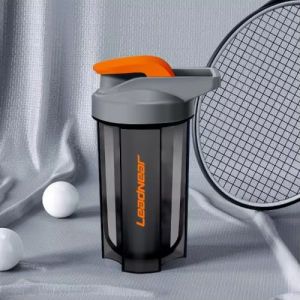 Portable Protein Shaker 500ml Fitness Bottle with Wire Whisk Ball for Fitness Enthusiasts Athletes Very For Outdoor Gym