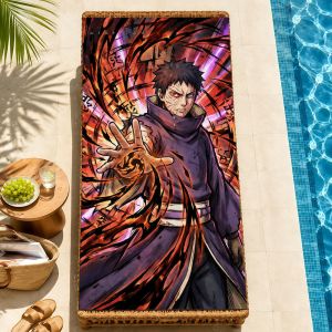 NARUTO | fanart anime cool n-Naruto Powerhouse Towel Pool soft Beach Towels Trip swim bath Towel Gym Spa home room Decor Holiday Gift