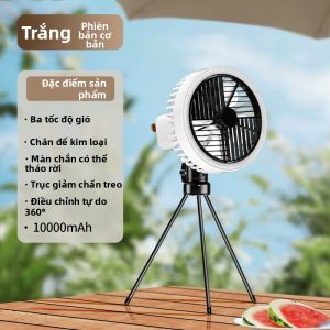 Quạt Di Động USB Cho Cắm Trại Ngoài Trời Quạt Điện Nhỏ Cho Câu Cá Quạt Cắm Trại Trong Lều Quạt Cắm Trại Ngoài Trời