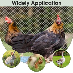 Protective Net Plastic Environmental Fence Poultry Net Animal Cage Fence Poultry Dog Rabbit Snake Barrier and Gardening