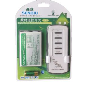 220V LED Ceiling Light Bulb Living Room Lighting Wireless Remote Controller Switch through Wall for Home Decor