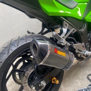 Silincer knalpot Akrapovic layang carbon inlet 50mm