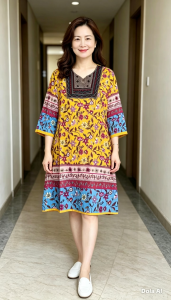 Women female vintage dress dresses cotton linen loose plus size long spring summer