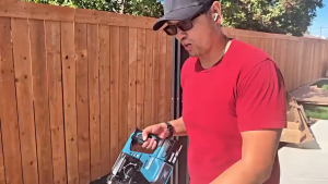 Makita Wireless Drill Electric Hammer Concrete Dill Rechargeable Battery lmpact Drill Concrete Wall Drilling Mesin Drill Heavy Duty