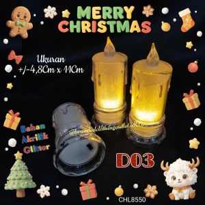 LAMPU LILIN LED ELECTRIC CANDLE LIGHT / LAMPU TIDUR / LILIN LED NATAL / LAMPU DEKORASI / LAMPU HIAS ELEKTRIK / LED CANDLE LIGHTS | LBK87171513