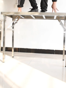 Meja makan Meja Lipat makan Portable Meja Lipat Besi Meja Belajar Lipat Meja Lipat Jualan