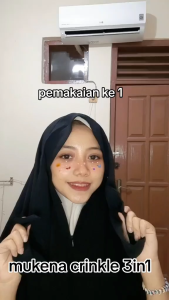 MS-Mukena crincle airflow renda import rasheda series 3in1 jumbo