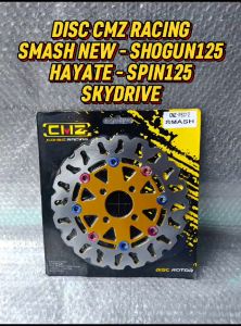 DISC BRAKE PIRINGAN CAKRAM DEPAN 220 MM STANDRAT VARIASI SUZUKI SMASH SHOGUN 125 CMZ COMBIZ RACING