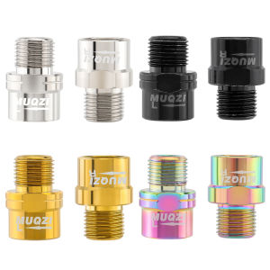 [joyonline]MUQZI Pedal Extension Shaft Wear Resistant Bike Pedals Adapters Spacers Anti Corrosion Left Right Signs Cycling Accessories