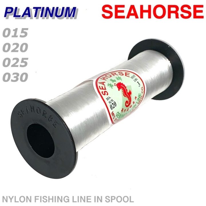 80g SEAHORSE Spool Nylon Line Tansi, Monofilament Fishing Line 015-30  Ayuma Ayoma