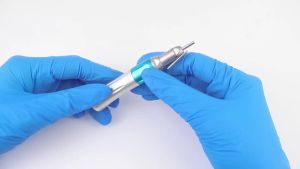 Dental Low Speed 1:1 Straight Handpiece Ratio With External Water Spray Surgical Type Rotation Speed 14000-20000r/Min