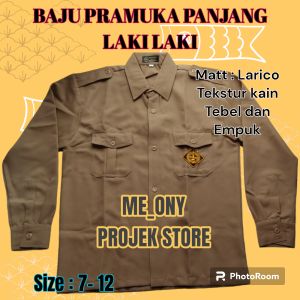 BAJU PRAMUKA LAKI LAKI PANJANG