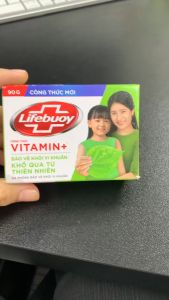 Xà bông cục Lifebuoy khổ qua thiên nhiên màu xánh lá 90g