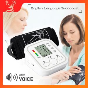 Original Tensimeter Digital Alat Cek Pengukur Tekanan Dengan Siaran Suara Blood Pressure Monitors Alat Ukur Tensi Monitor Tekanan