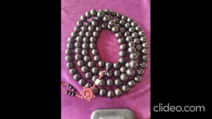 Wooden Buddha Rosary Beads (Ebony) 108 X 15mm (Selected)