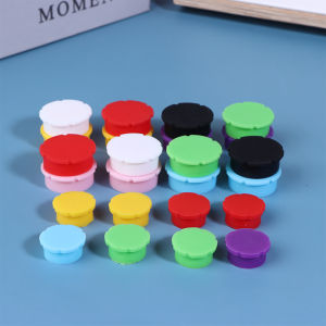 EELHOE | 12/16/18 Pcs 3/5ML Glass Vials Protective Vial Caps For Insulin Bottles Leak-Proof Dust-Resistant Lids Cover For Flip Off Caps