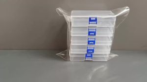 5/10 Transparent Plastic Storage Boxes Accommodate Small Items Toys Decorations Cards Sorted Storage Not Mess