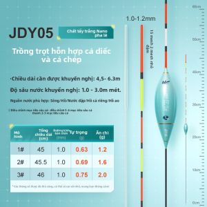 jiadiaoni | Bộ Phao Cá Chép Nhẹ Dùng Trong Nước Cạn Độ Nhạy Cao