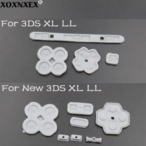 Conductive Rubber Button Pad For 3DS XL LL / New 3DS XL LL Silicone Keypad Mat Replacement Repair Parts For Game Console Buttons