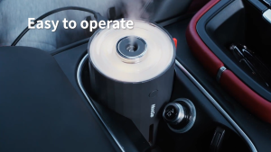 MeeGoo 280ML Mini Car Humidifier Ultrasonic Quiet Aroma Diffuser Smart Prevent Dry Burning Atomizer Type-C Charging Food Grade Material Water Tank