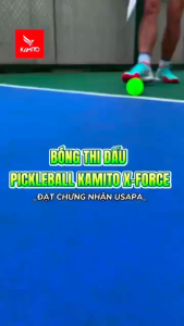 [Kamito] Hộp 3 Bóng Pickleball Kamito X-Force Banh Thi Đấu Quả 40 Lỗ Phụ Kiện Thể Thao Đồ Chơi