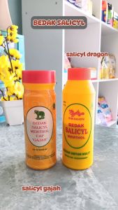 Bedak Gatal Salicyl Menthol Cap Gajah Untuk Gatel Biang Keringat Anak Bayi Dan Dewasa Gatel2