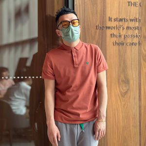 Casual Polo Shirt Mens Short Sleeve Half Sleeve T-shirt Fashionable Urban Style Cotton Polyester Blend Cool Feeling Summer Top