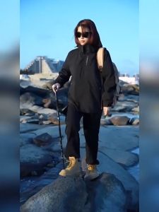 Waterproof Jacket JEEP SPIRIT Windbreaker Jacket For Women Outdoor Sports Hiking Jacket New Couple Jacket