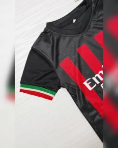 BAJU JERSI BOLA SEPAK LOGO BERSULAM KANAK-KANAK BERLENGAN PENDEK 9-12 TAHUN