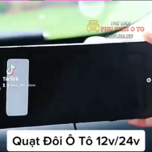 Quạt Dùng Trên Ô Tô Quạt Đa Năng Cho Bàn Máy Tính  Bàn Làm Việc