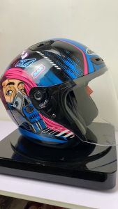 Kaca Helm NJS KRONOZ - Flat Visor Helm NJS KRONOZ Merk Three Maestro