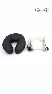 Universal Adjustable Massage Table Face Headrest U-shaped Pillow Face Cradle Massage Bed Headrest Stand For Beauty Salon Bed