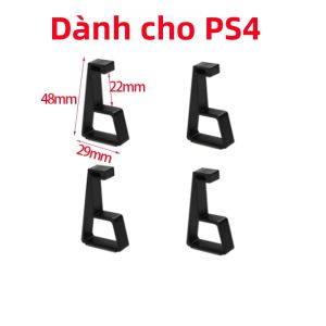 4 Cái/bộ Chống Trơn Trượt Tăng Chiều Cao Làm Mát Giá Đỡ Cho PS4 Slim/Pro Console Giá Đỡ Ngang Máy Chơi Game Bộ Phụ Kiện