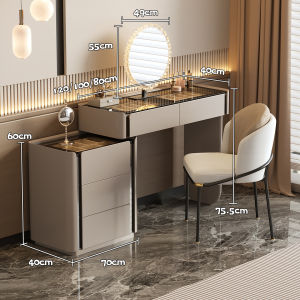 Minimalist Italian Style Vanity and Sideboard Combo