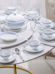 mornenjoy | Elegant Traditional Chinese Porcelain Set