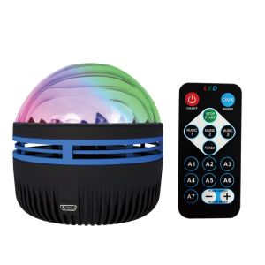 【AURORA GALAXY PROJECTOR NORTHERN LIGHTS WORLD】Galaxy Northern Lights Projector with Four Soothing Color Options(red/green/blue) Make Up 7 Different Aurora Effects