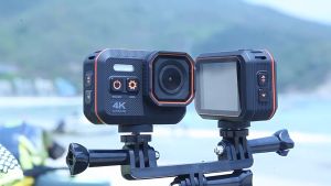 4K Motorcycle Helmet Sports Camera CMOS IP68 Waterproof Support Wifi Action Camera for Outdoor Sport