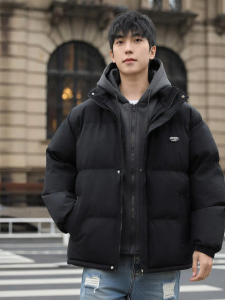 Warrior | Winter New Thicker Down Cotton Jacket Quilted Faux Two Pieces