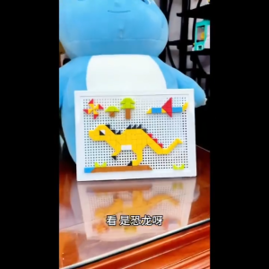 DREAMToy Fun Blok Mainan Anak-anak Kuku Blok Teka-teki Belajar Mainan